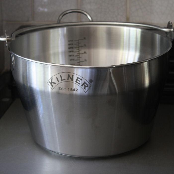 Kilner Stainless Steel Maslin Pan Harrod Horticultural (UK)