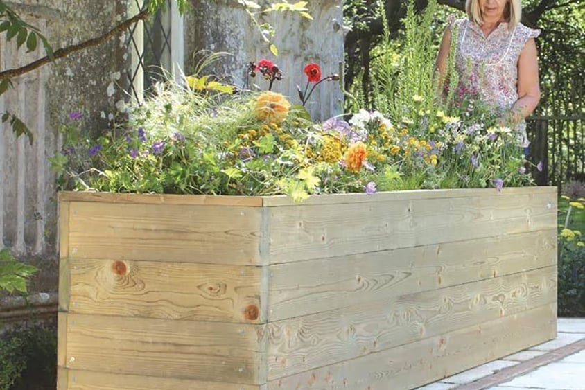 Standard Wooden Raised Beds Harrod Horticultural