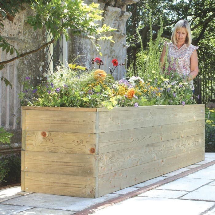 Standard Wooden Raised Beds Harrod Horticultural