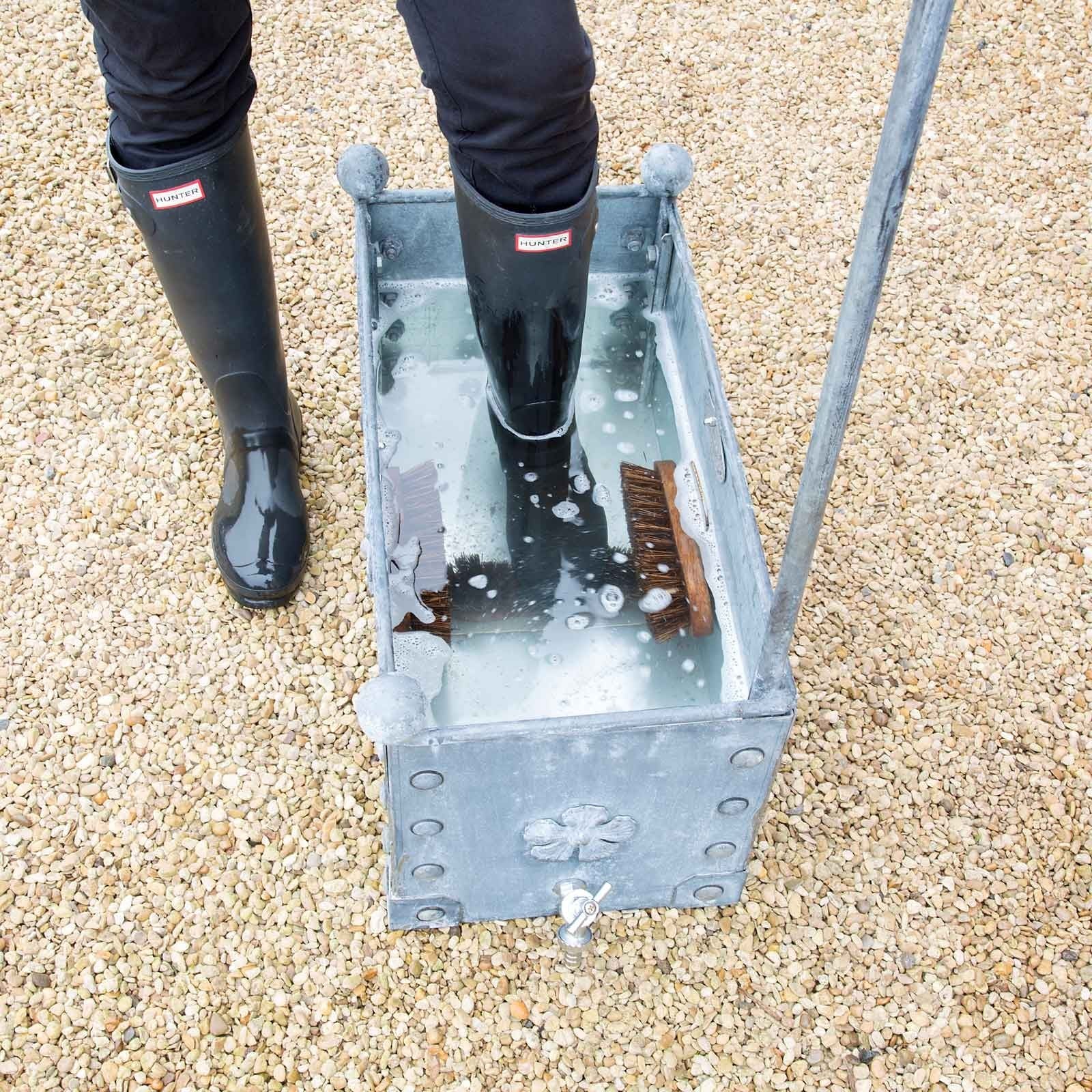 Galvanised Steel Boot Wash Harrod Horticultural
