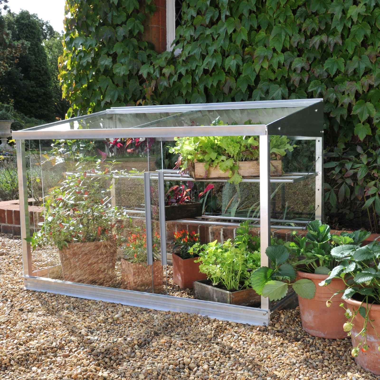 Half Growhouse Mini Greenhouse - Harrod Horticultural