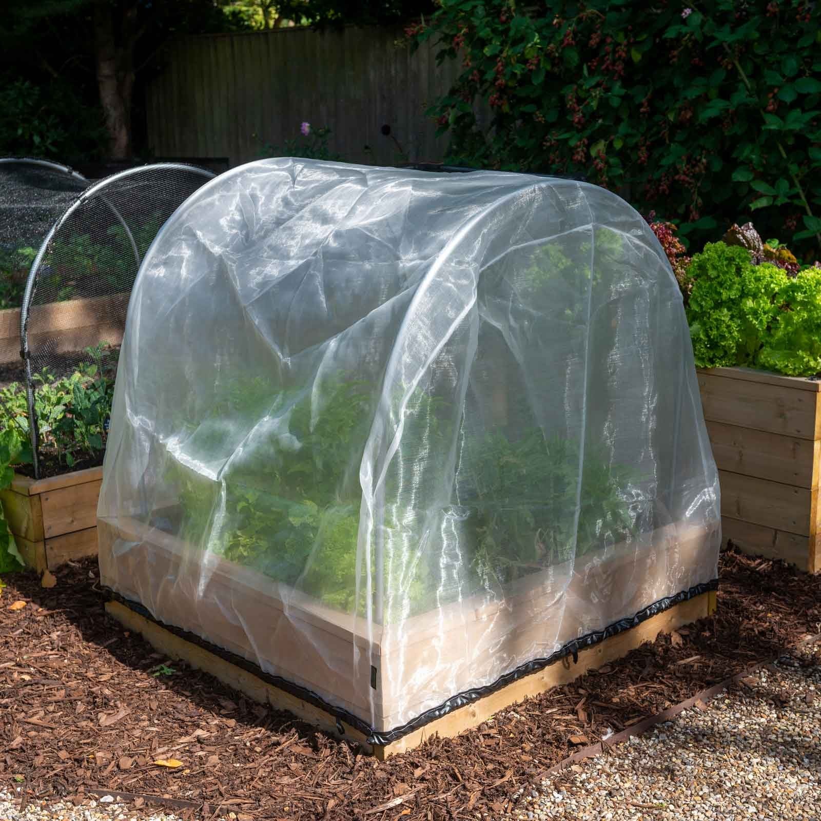 Fitted Hoops and Mesh Protection Covers Harrod Horticultural (UK)
