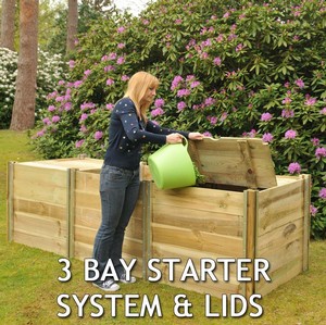 slot together compost bins - harrod horticultural uk