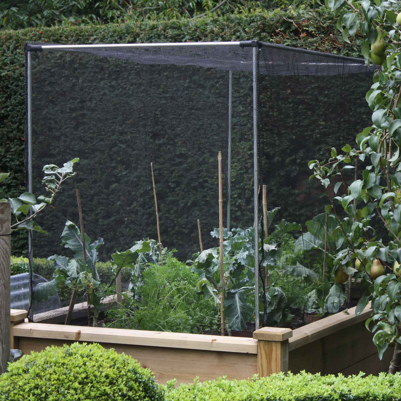 Harrod Slot & Lock Aluminium Vegetable Cage Kits With Fitted Covers