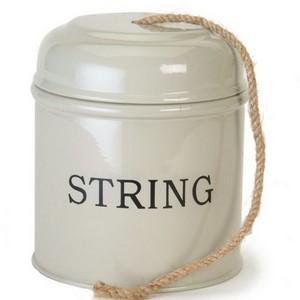 String Tin in Clay Colour - Harrod Horticultural