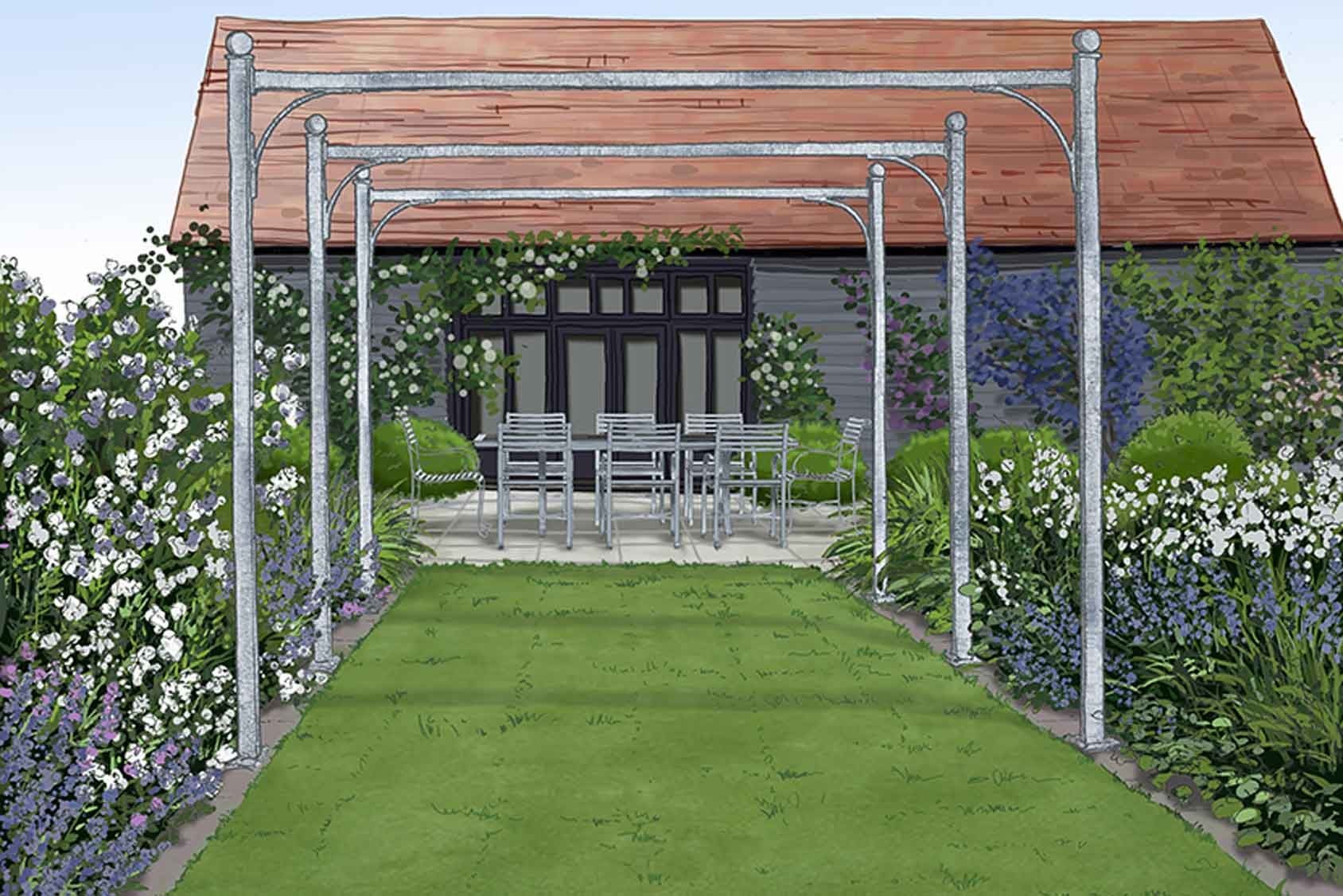 Traditional Single Hoop Arch Harrod Horticultural